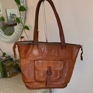 Noonday Collection Rustic Leather Tote